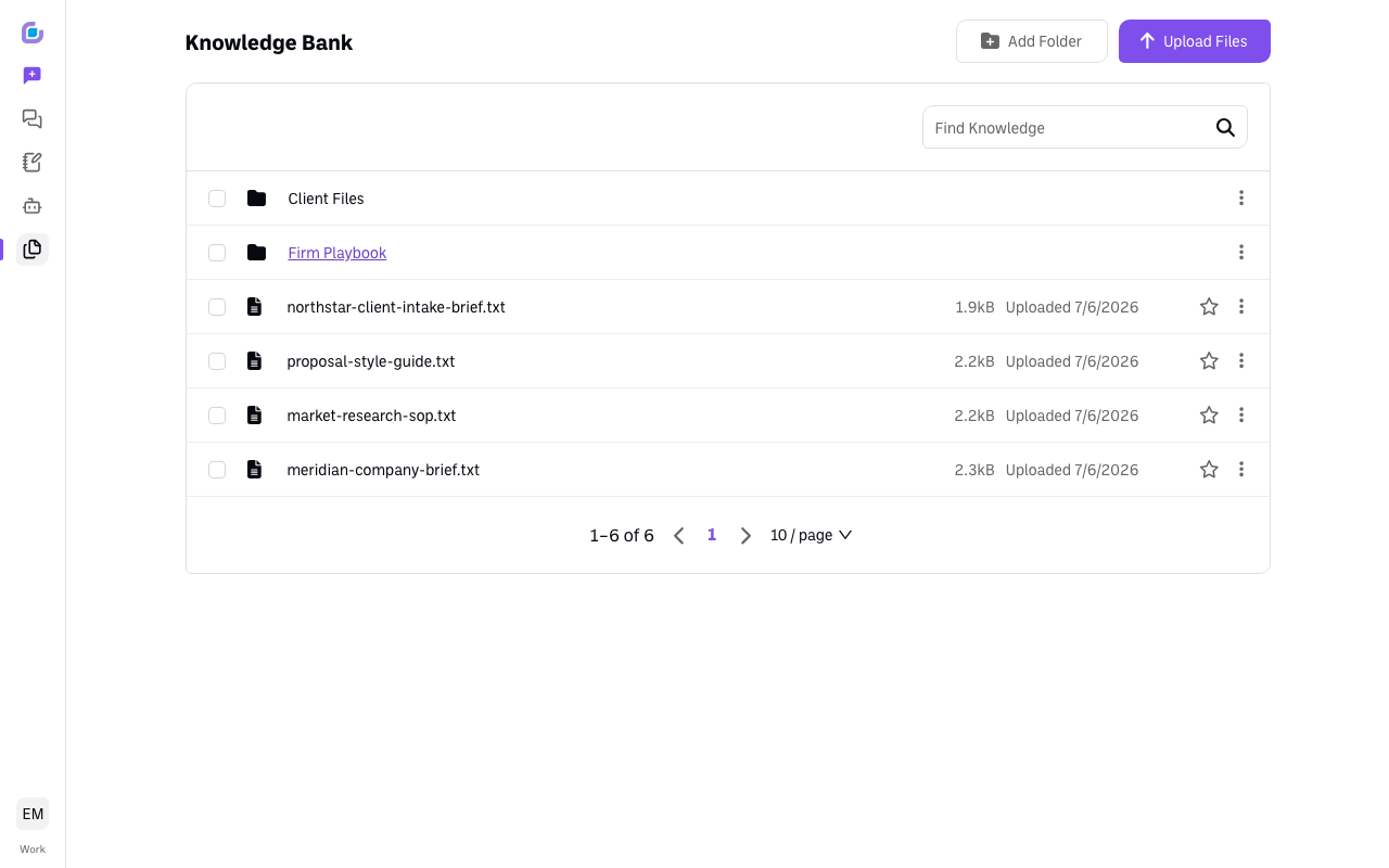 knowledge bank page