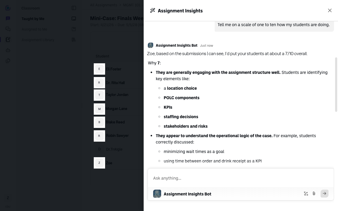 insights response